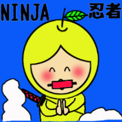 Ninja in the Apple Village