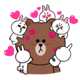 Brown & Cony's Heart-Throbbing Love