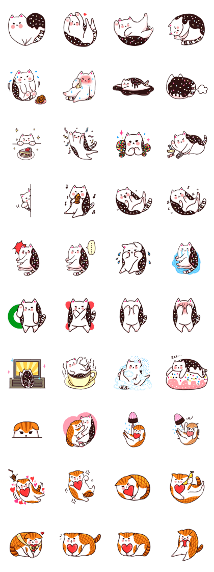 Candy cat & Little waffle