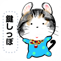 Lucky cat, key tail,kotaro