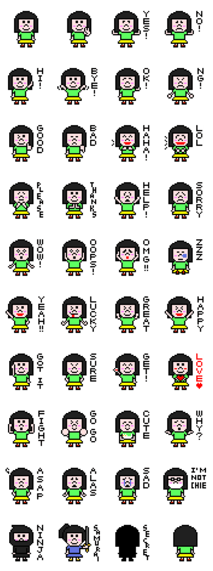 CHIE STICKER 6