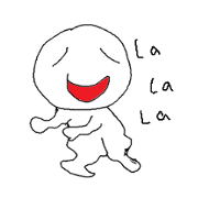 red mouth white guy (oversea)