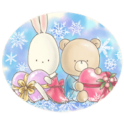 Cute bear and rabbit 4 by Torataro