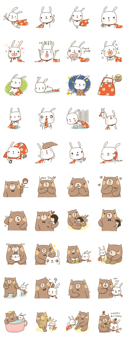 SuPER Bunny & PuRE Bear