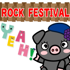 -KOBUTOWN- kobuta summer fes stickers