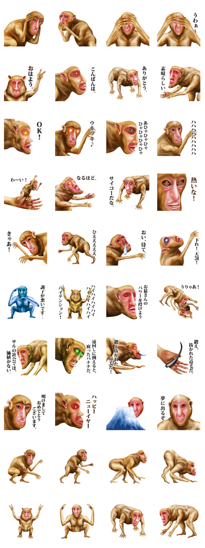 Mysterious monkey