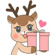 Pretty deer LULU
