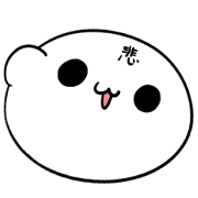 Sticker of the second Kobamochan