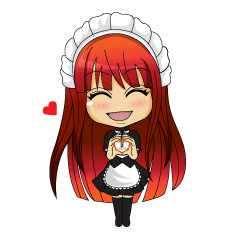 Maid cute girl (v.eng)