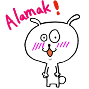 Malaysia rabbit sticker