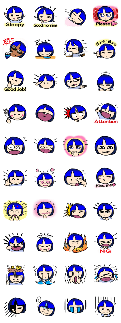 Okappa girl Kato universal ver.