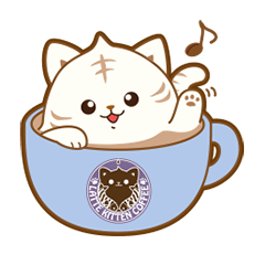 latte kitten~3D latte nyart~