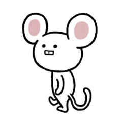 Lovely Mouse Sticker part3