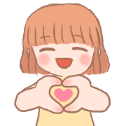 I answer by a heart.
