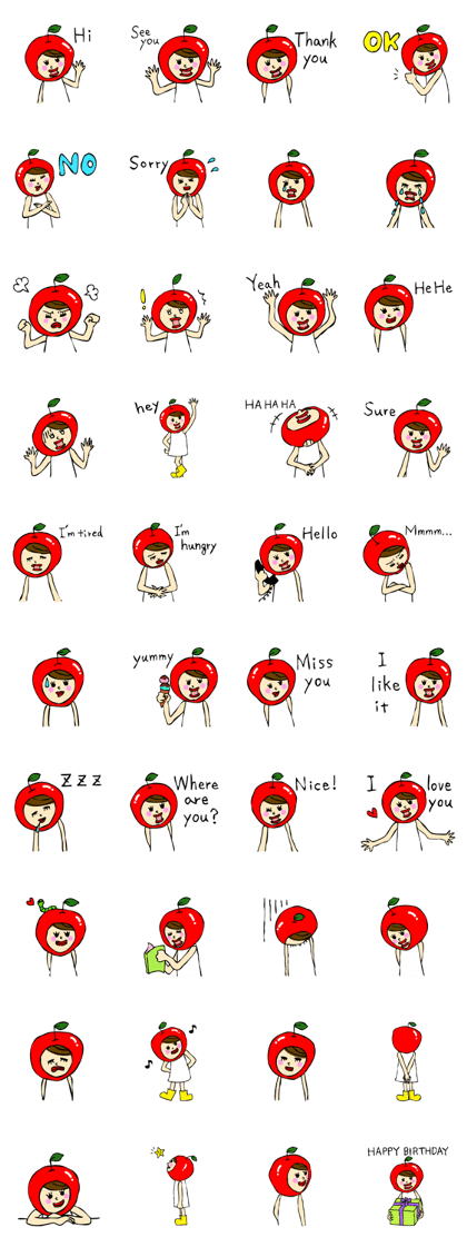 An Apple Girl