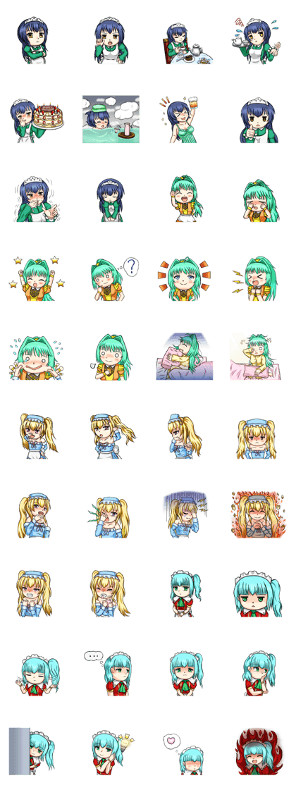 Four of maid Four of maid