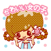 Fashionable and pretty girl Fashionable and pretty girl