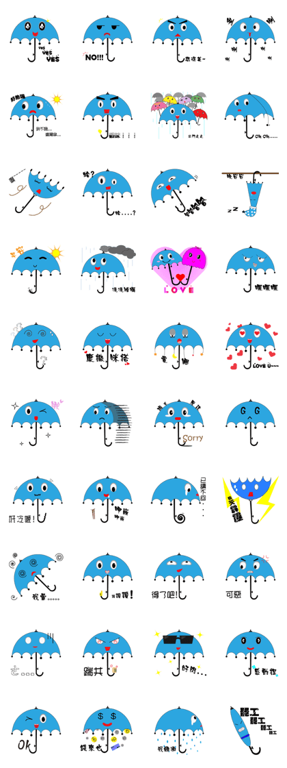 Here comes the Mr. Umbrella Here comes the Mr. Umbrella