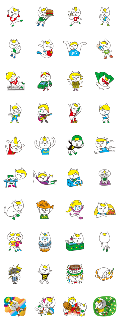 Cat wearing a blond wig Vol.1 Cat wearing a blond wig Vol.1