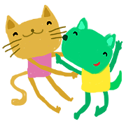 Sweet Cat and Happy Dog~tw