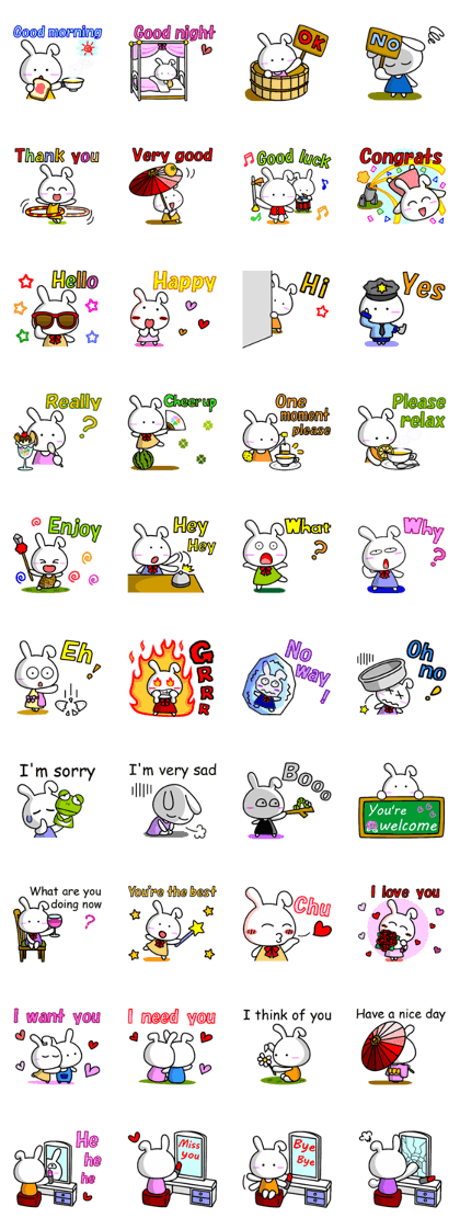 Lady rabbit 3 (English)