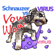 Miniature Schnauzer vs virus English.ver