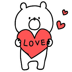 **Sticker of a cute bear vol.2**