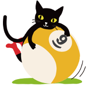 The black cat "Mee" #3 The black cat "Mee" #3