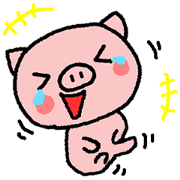 Useful piggy sticker the third!