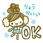 Chico's Winter Stickers Chico's Winter Stickers