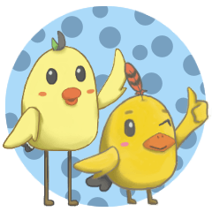 Chubby Quill Chicken and His Friend 2