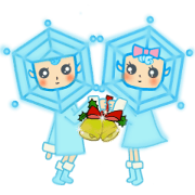 Blue snowy fairies Blue snowy fairies