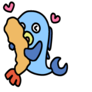 Mug loan of the tuna Sticker