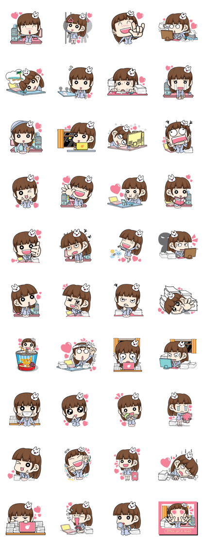 Office girl in love (EN) Office girl in love (EN)