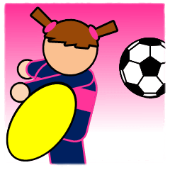 女子サッカースタンプ(試合速報)