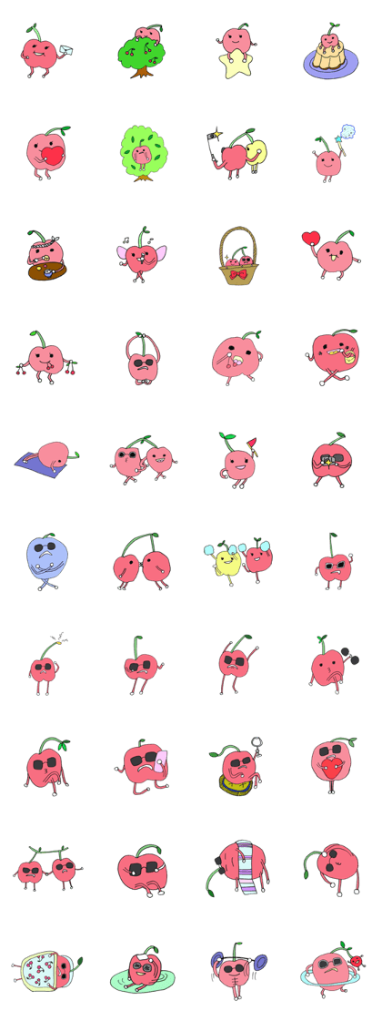 Cherries cherries Cherries cherries