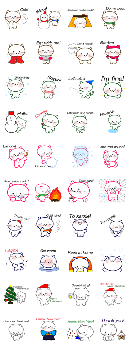 Winter's  Cats  [English]