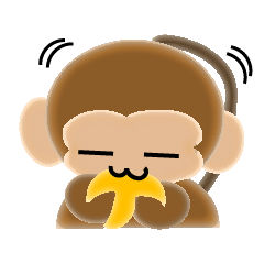 It's a monkey's Sticker2