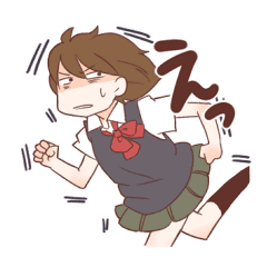 全力女子 Line スタンプ Line Store