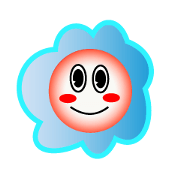 Dekkaisora Animated Sticker
