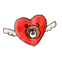 better fortune  sticker bear