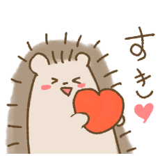 Umashi's Hedgehog Sticker2