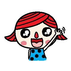 Little red nose girl
