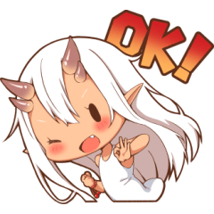 Oni Girl Yotsuno's Stamp