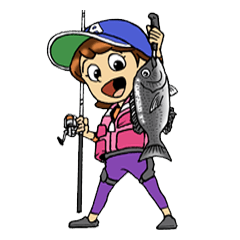 fishing girl ayumi