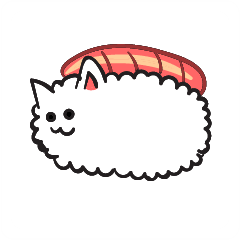 Cute Sushi Cat