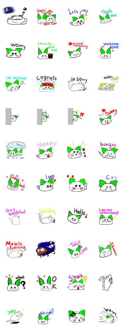 Daily snow cat English version
