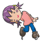 Girls Message Sticker winter