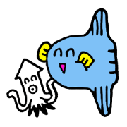 Mr.Sunfish and his boon buddies