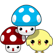 Color Mushrooms  (Everyday Life)